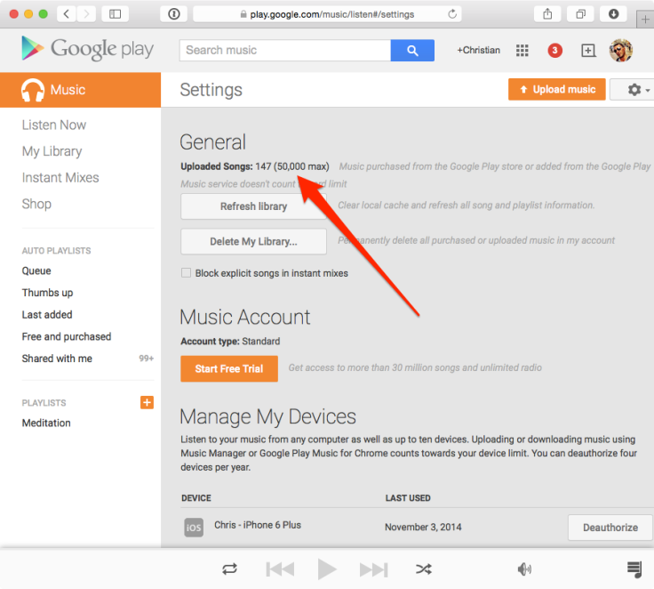 Google Play Music extends free cloud storage limit to 50,000 songs