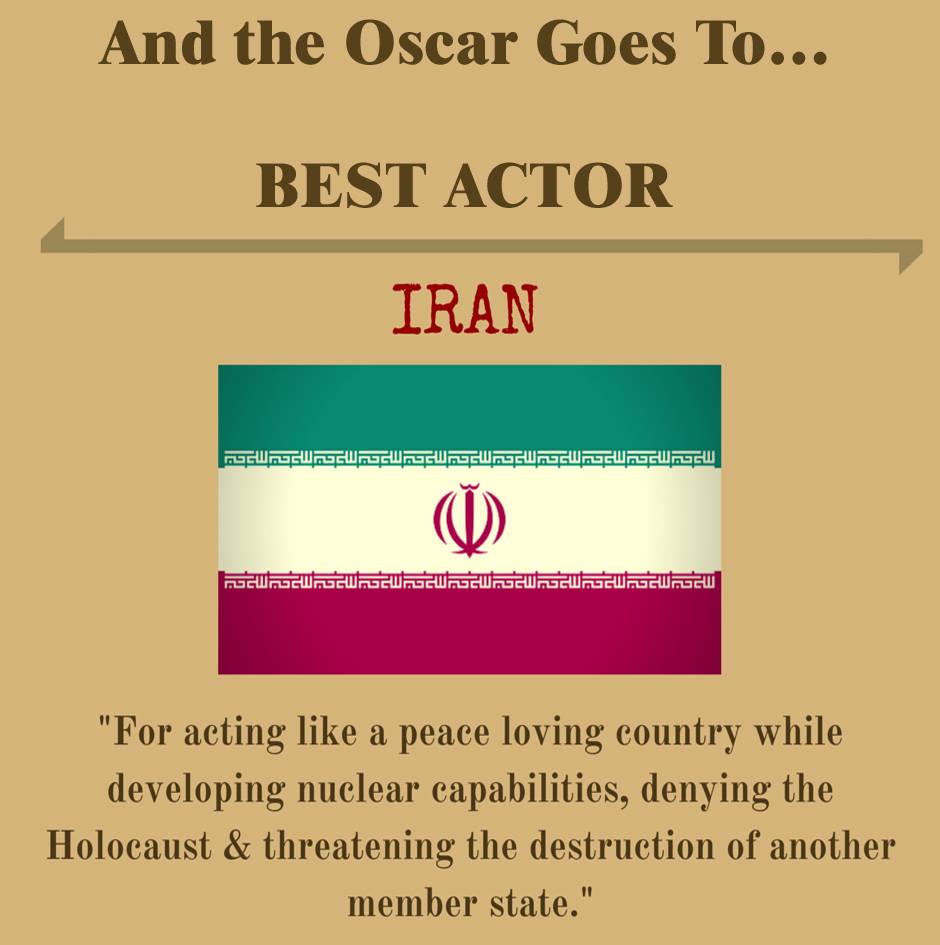 Israel mock Oscars awards