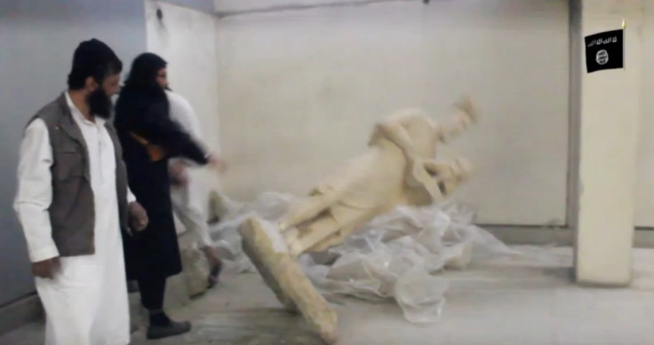 Isis destroys Mosul artifacts