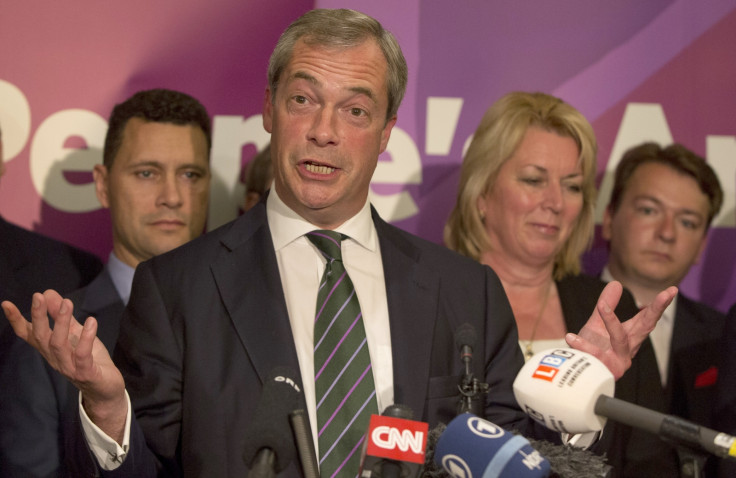 Nigel Farage UKIP eurosceptic London