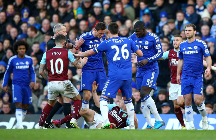 Nemanja Matic red card