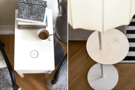 Ikea Qi charging furniture