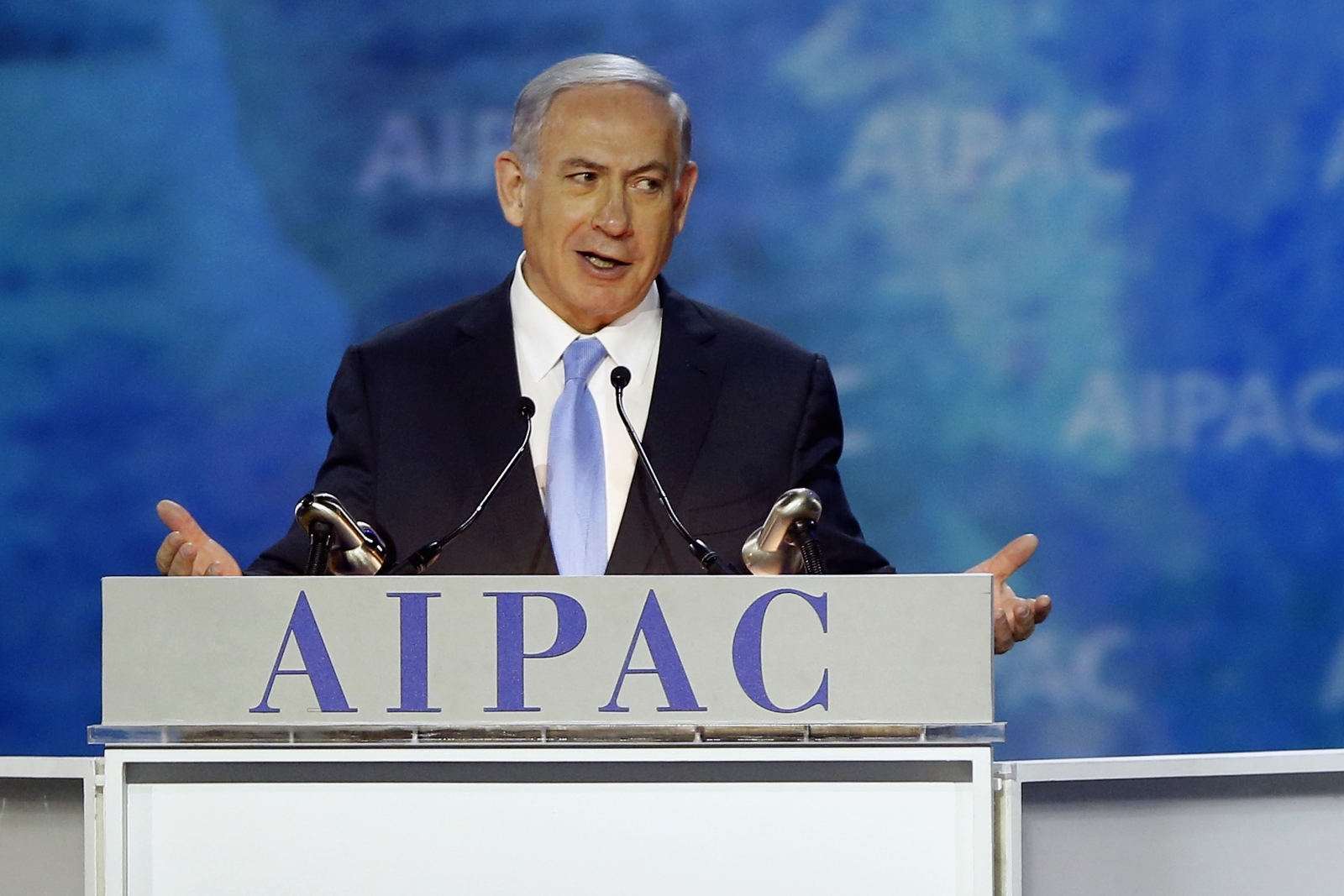 Netanyahu heaps scorn on Iran in address to pro-Israel lobby ahead of ...