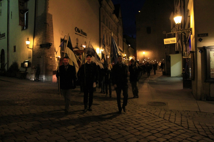 Estonia torchlit parade