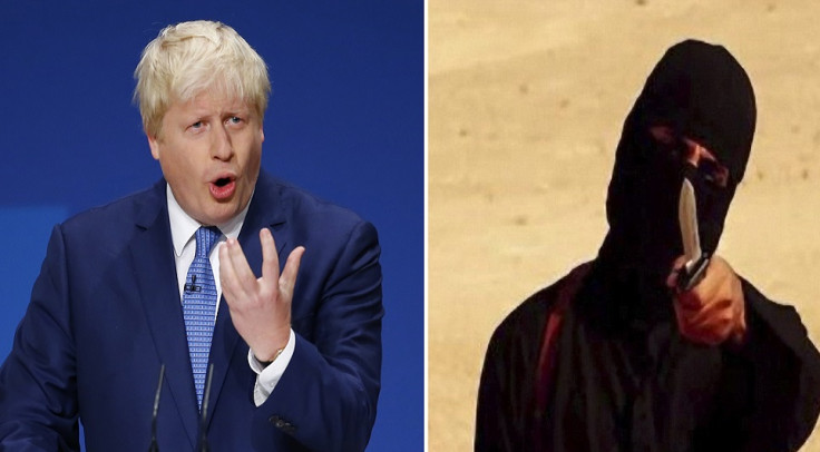 Boris Johnson condemned Jihadi John 'apologists'