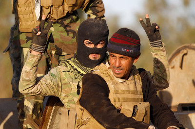 Shiite fighters Isis Iraq