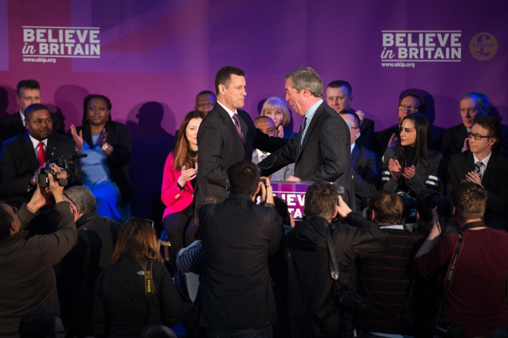 Nigel Farage and Steven Woolfe