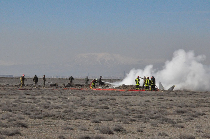 Jet crash Turkey Anatolia