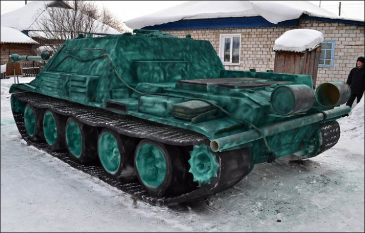 soviet tank replica