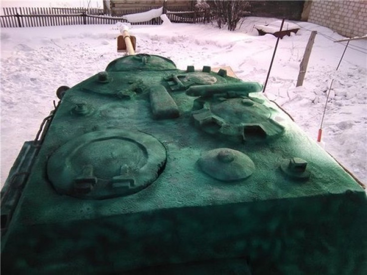soviet tank replica