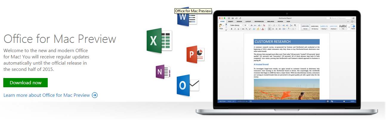 free microsoft office for macbook