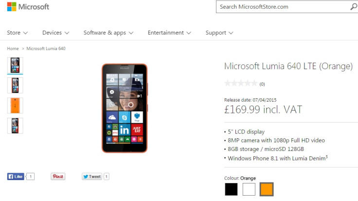 Microsoft Lumia 640