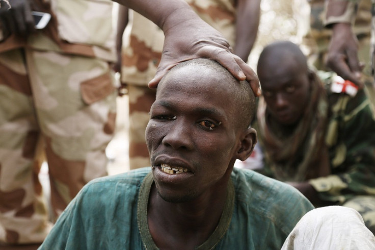 Captured Boko Haram prisoner