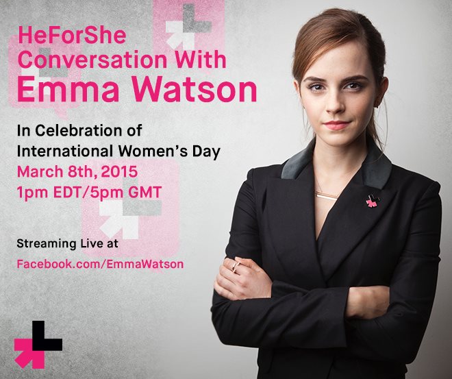 International Womens Day 2015 Emma Watson Heforshe Qa