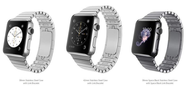 Apple Watch with Link Bracelet