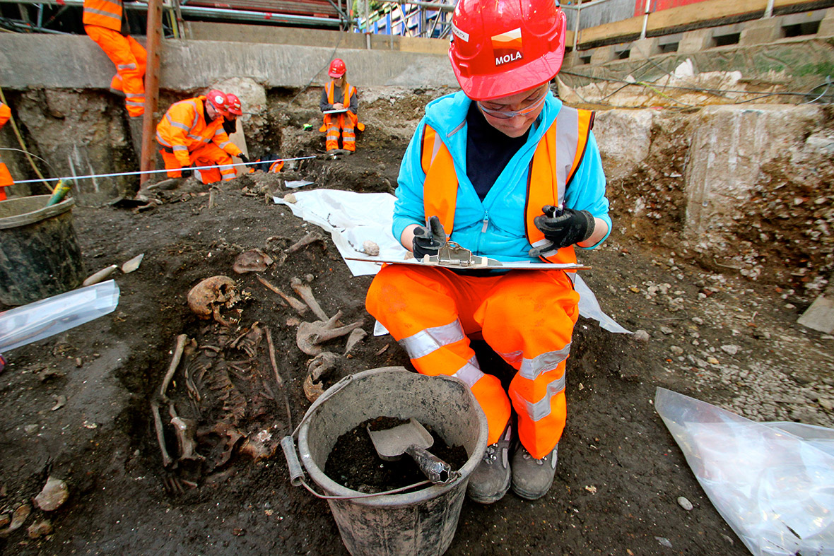 crossrail skeletons bedlam Liverpool Street