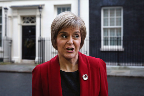 Nicola Sturgeon at Downing Street