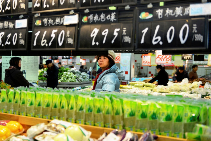 A super market in China