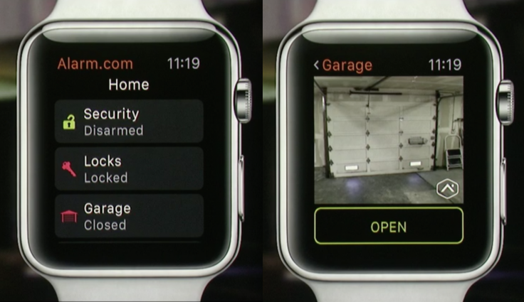 Apple Watch Alarms app