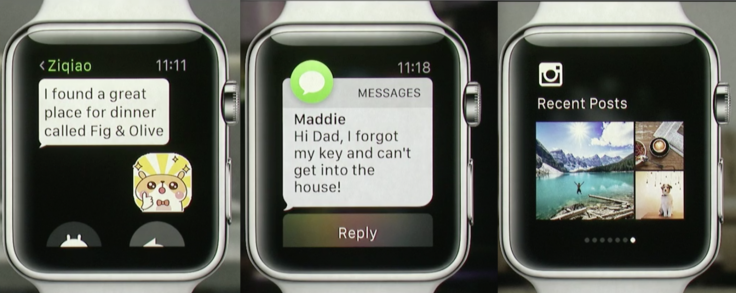 Apple Watch social apps