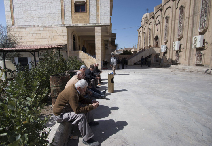 Displaced Assyrian Christians Isis