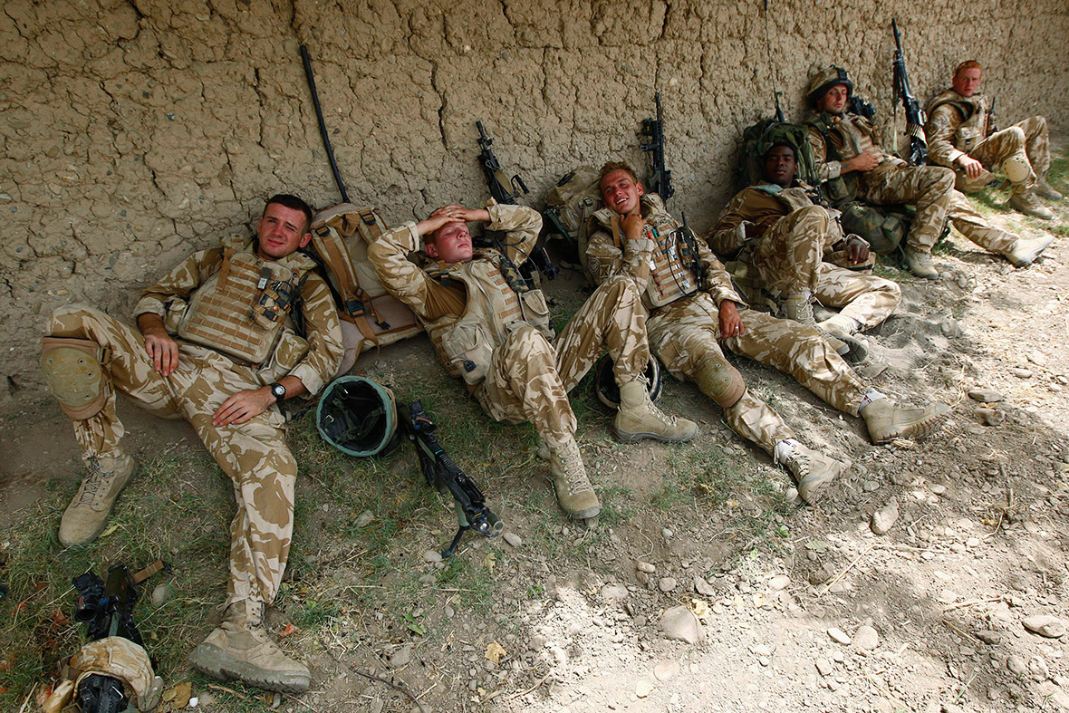 British Troops In Afghanistan 13 Years Of The War On Terror [photo