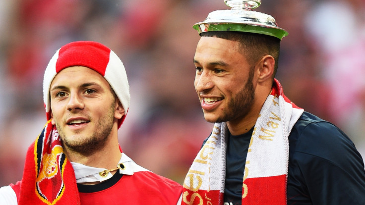 Jack Wilshere, Alex Oxlade-Chamberlain