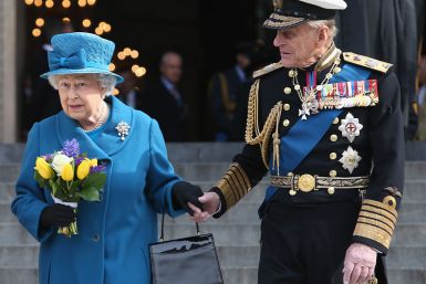 queen prince philip holding hands