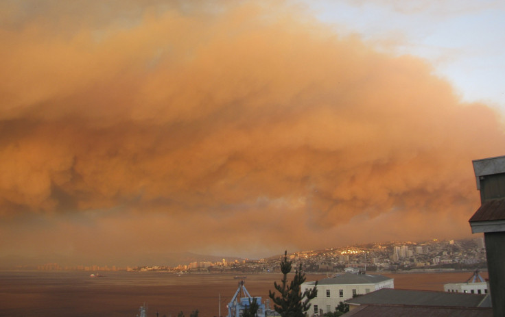 Chile forest fire