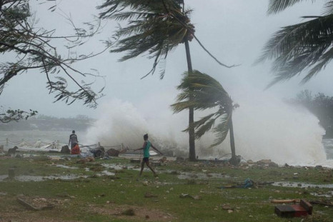 Cyclone Pam hits Vanuata