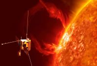 ESA Solar Orbiter artist interpretation