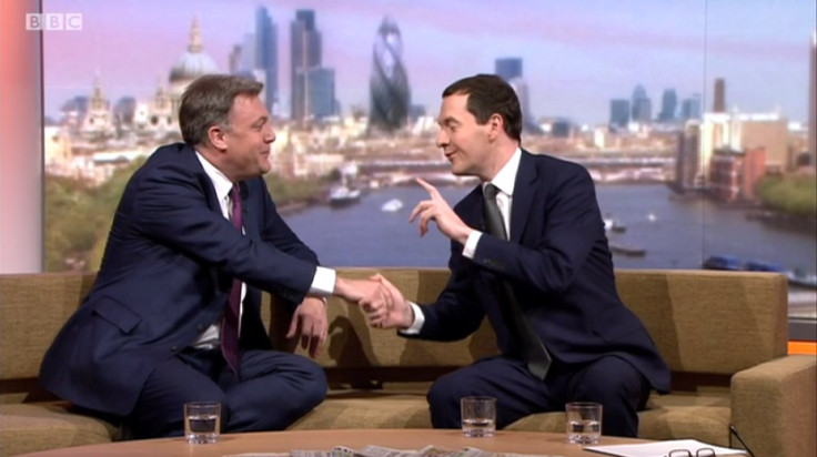 Ed Balls and George Osborne