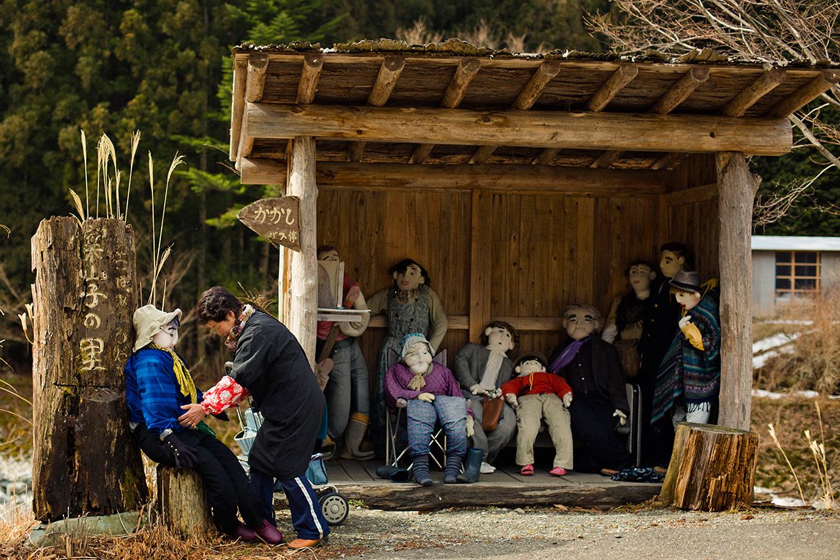 Scarecrow village Nagoro Japan