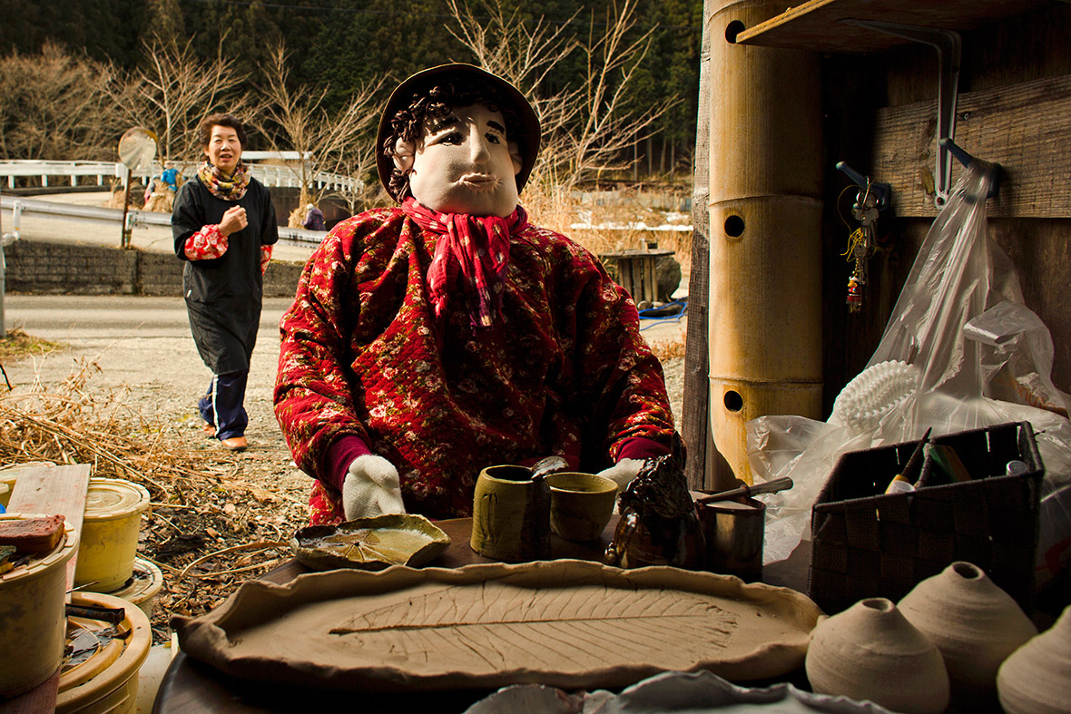 Scarecrow village Nagoro Japan