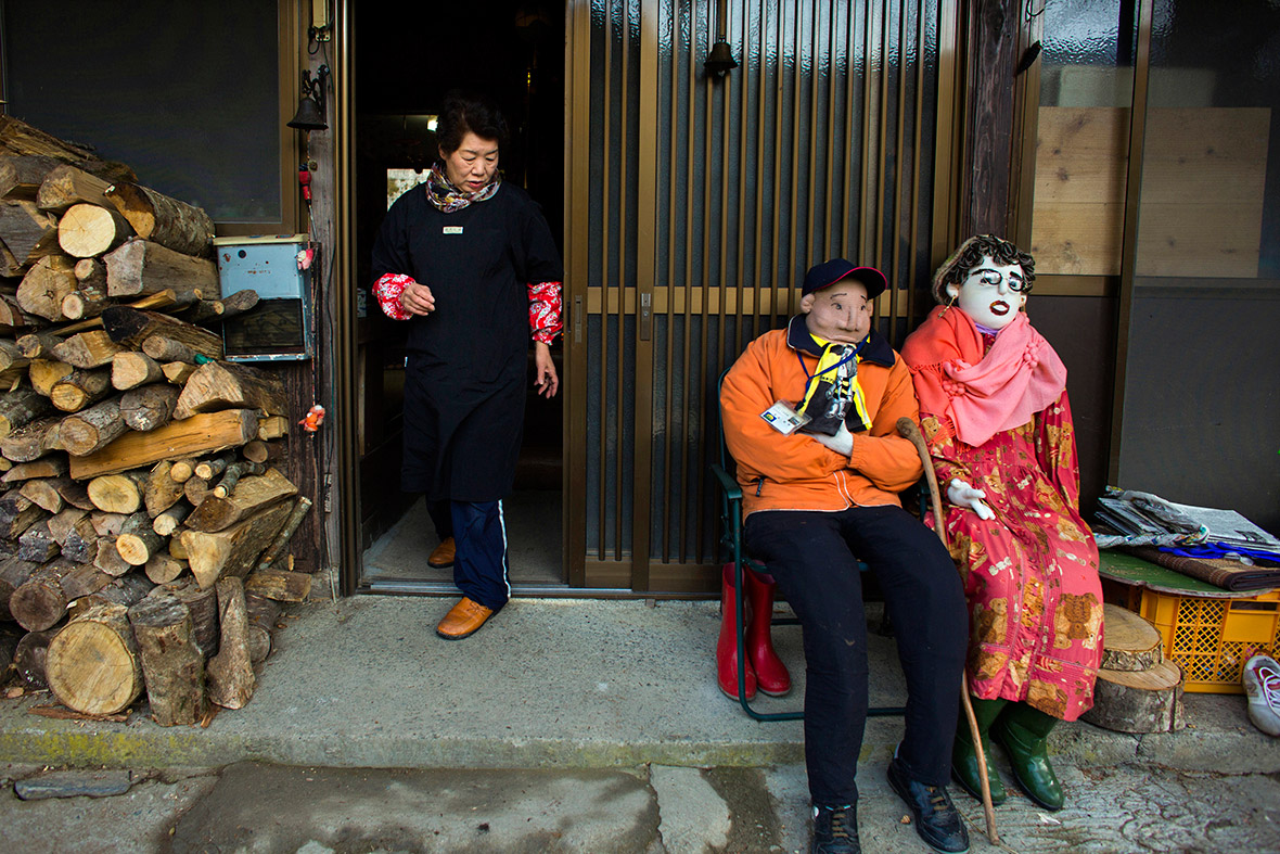 Scarecrow village Nagoro Japan