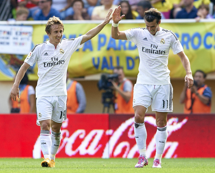 Gareth Bale and Luka Modric