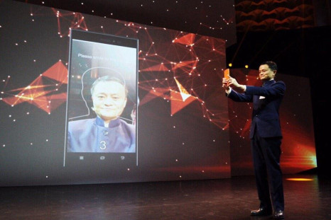 Jack Ma Alibaba face payment