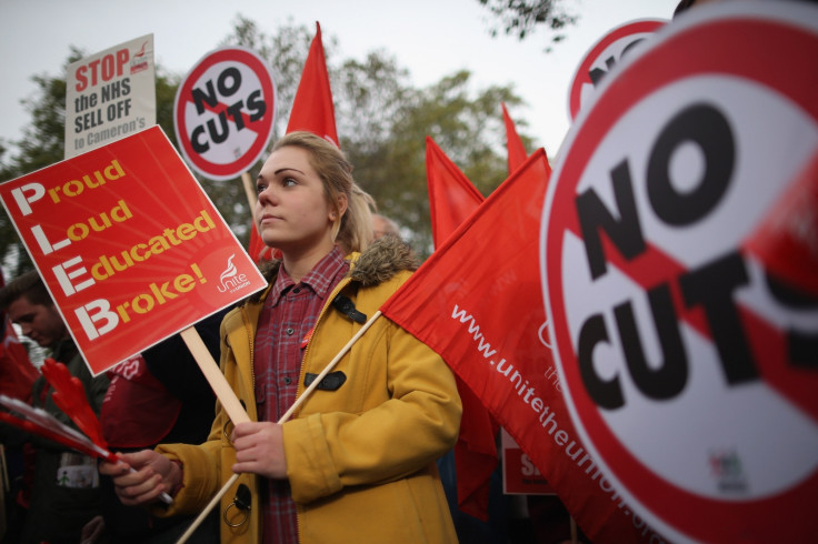 austerity march women