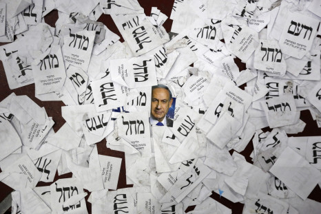 Israeli elections ballot papers