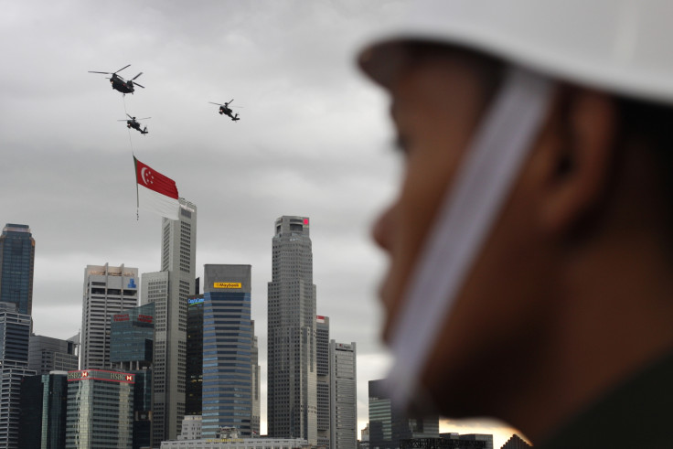 Singapore National Day flyover