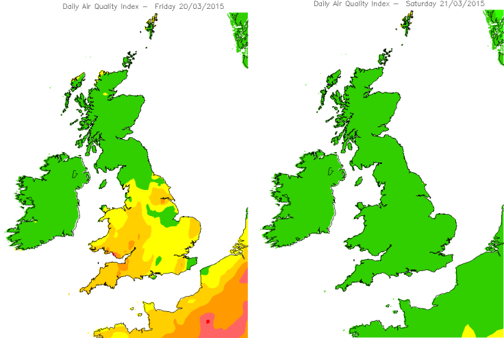 air pollution uk