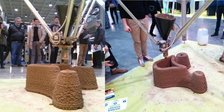 Wasp's new 3D printer prints clay houses