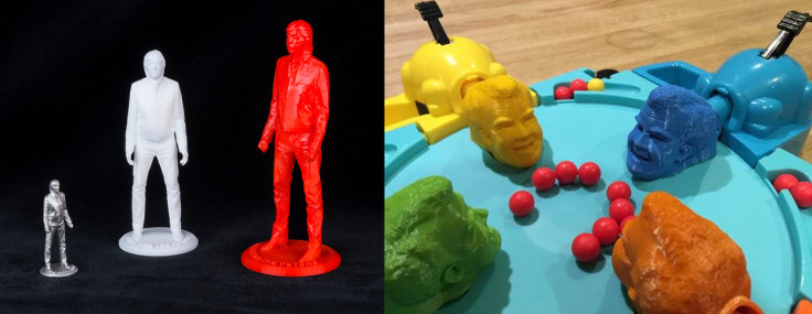 Sir Paul McCartney and Jeremy Clarkson 3Dprinted