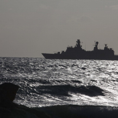 Danish navy warship