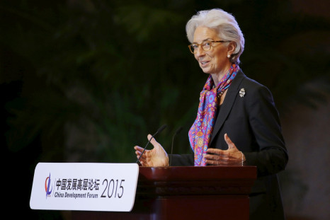 IMF Managing Director Christine Lagarde