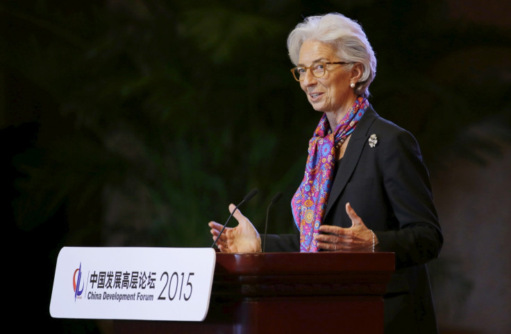 IMF Managing Director Christine Lagarde