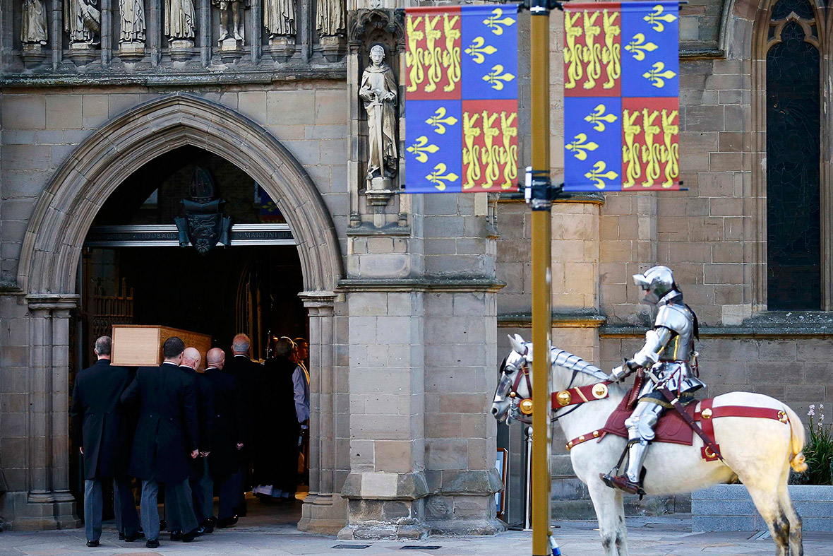 King Richard III reburied