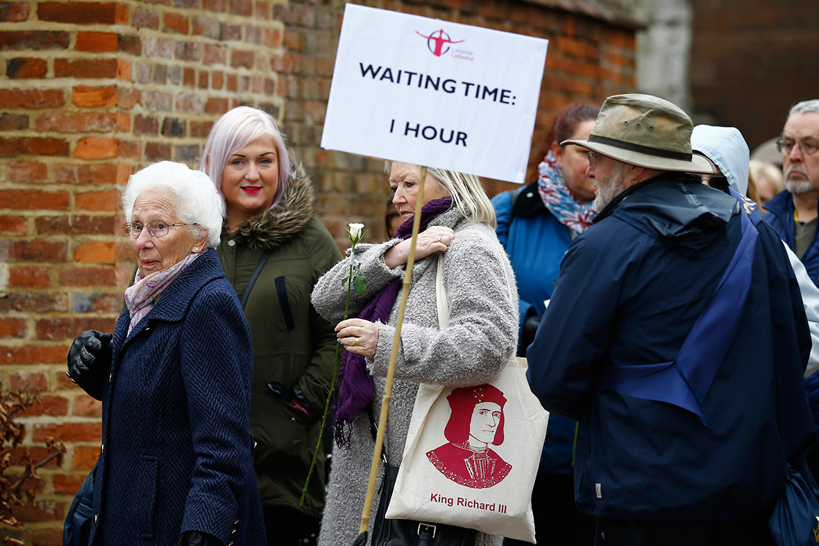 King Richard III reburied