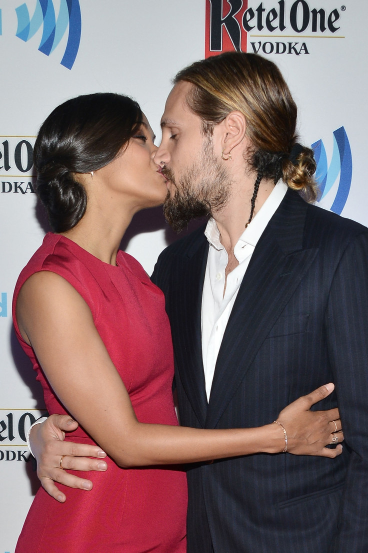 Zoe Saldana and husband Marco Perego