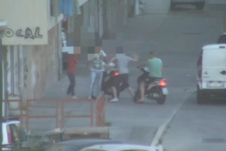 Italian police video shows Camorra gunmen